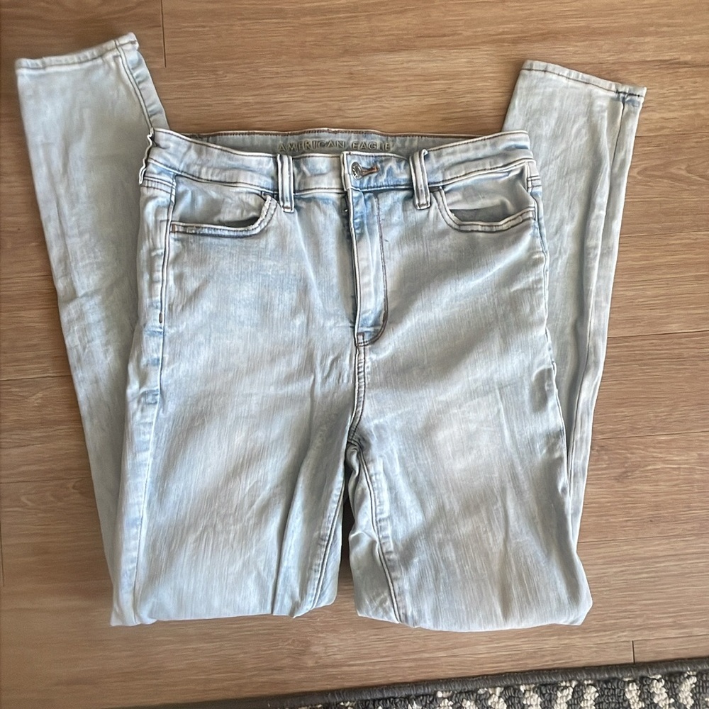 American Eagle Outfitters Super High Rise Jegging Size 10 Long